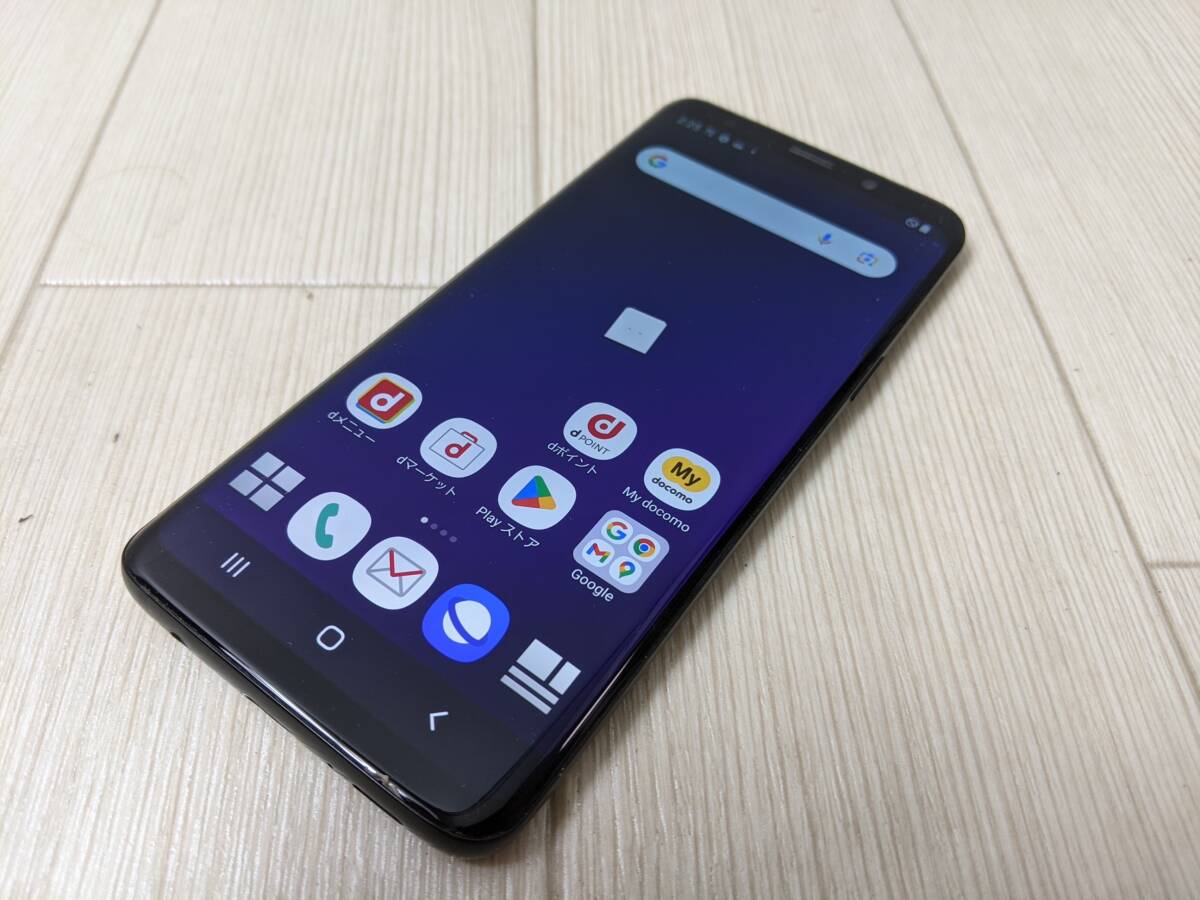 docomo Samsung Galaxy S9 SC-02K Android スマートフォン 64GB ブラック 利用制限〇 #A71_画像7