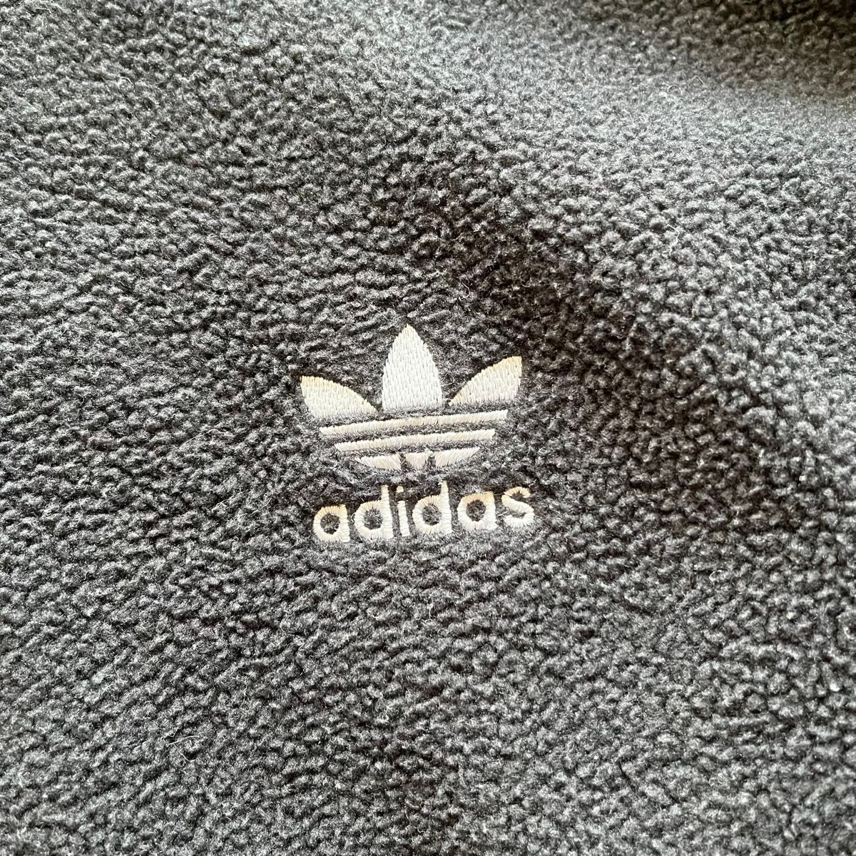 Adidas Originals アディダスオリジナルス ポーラフリースフーディージャケット トレフォイルロゴ Mサイズ