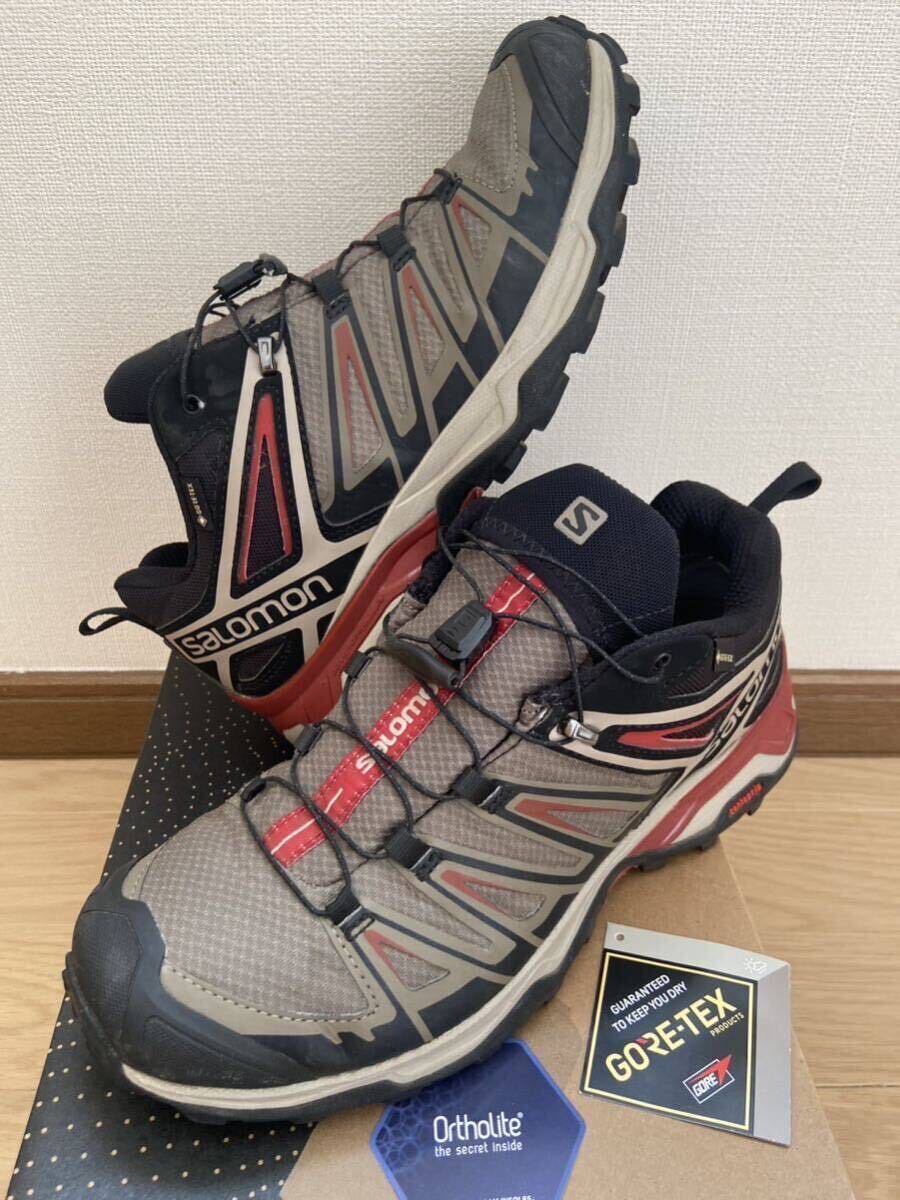 サロモン SALOMON トレッキングシューズ GORE-TEX ゴアテックス X ULTRA 3 GTX MID トレイルラン 登山靴 サイズ26の画像1