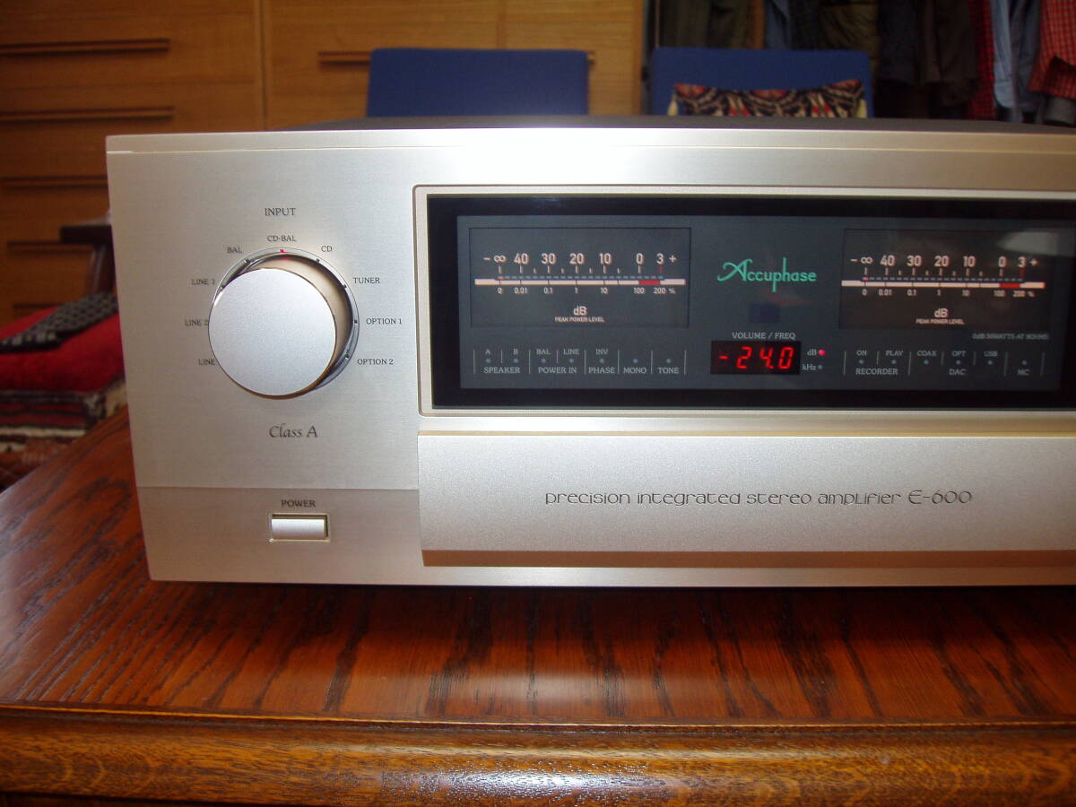 Accuphase E-600 Accuphase Manufacturers maintenance goods beautiful goods 