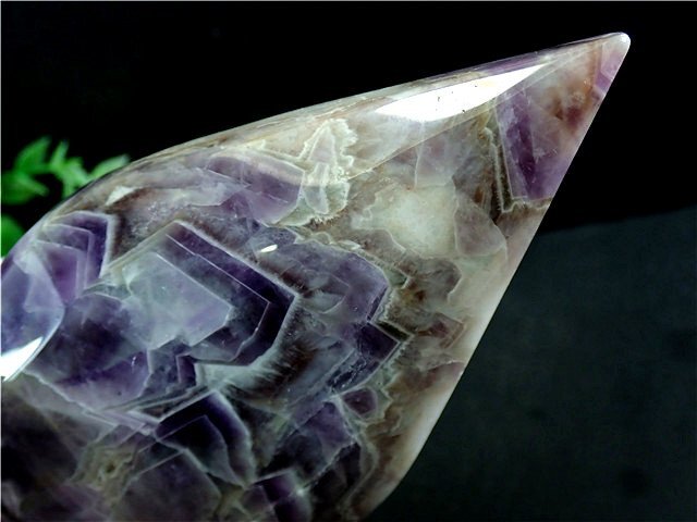 「在庫処分」天然～愛の守護石～夢幻紫水晶アメジスト原石177G3-58G36Dの画像3