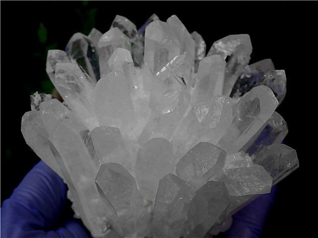 AAA級【入手困難】高透明度天然水晶クラスター179B6-115B55Dの画像4