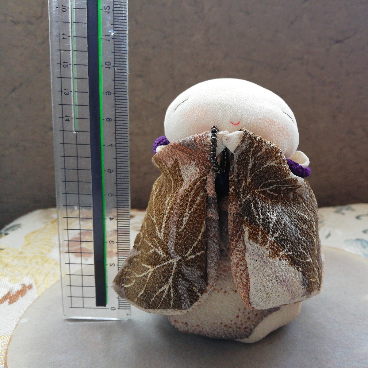 柊和◆◆ 和尚さま ◆ 地蔵 古布 縮緬 和風 和雑貨 ちりめん アンティーク 着物 ハンドメイド 手作り 人形 昭和レトロ 創作人形 大正浪漫の画像7