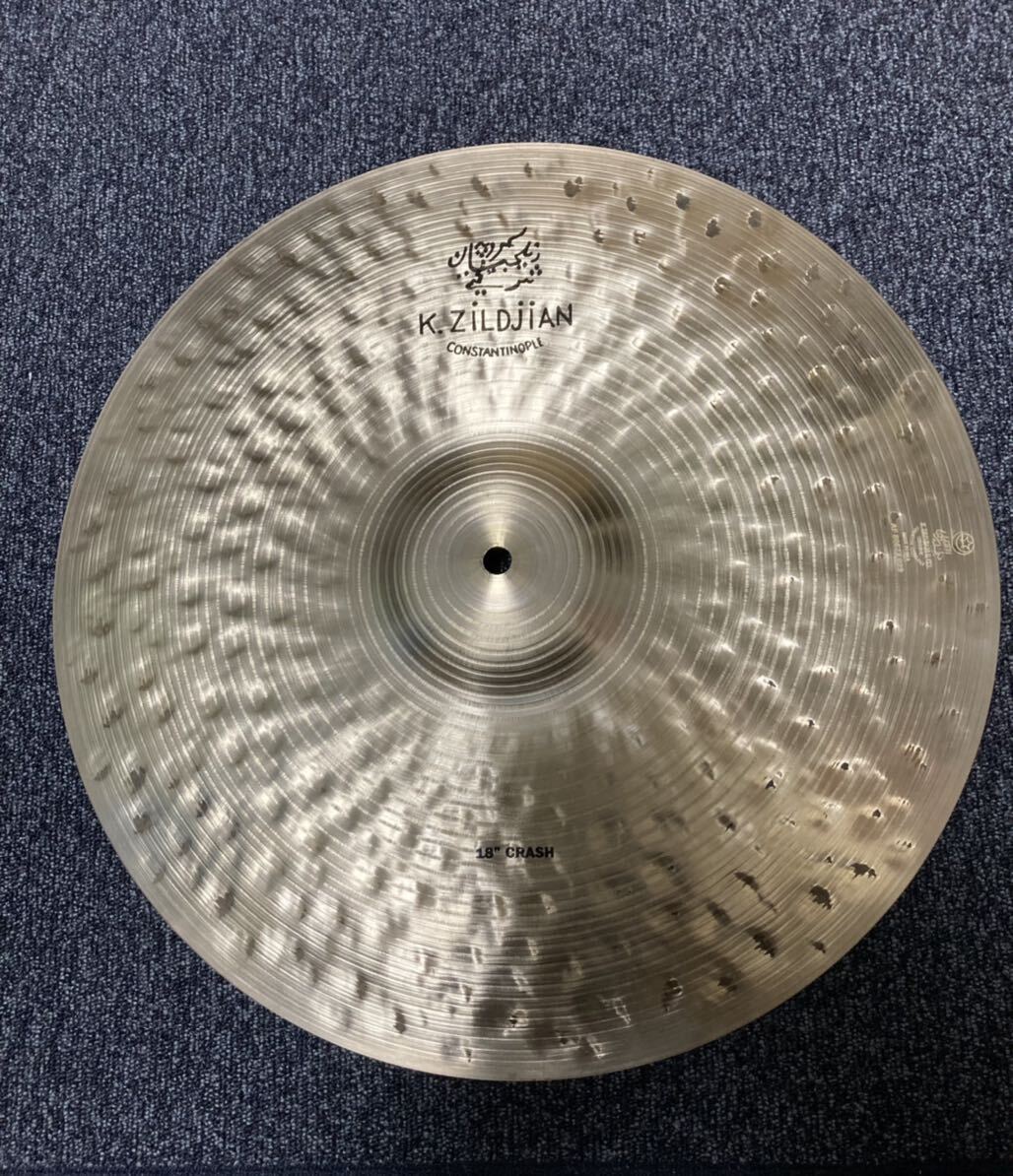 ① K Zildjian constantinople 18 crash _画像1