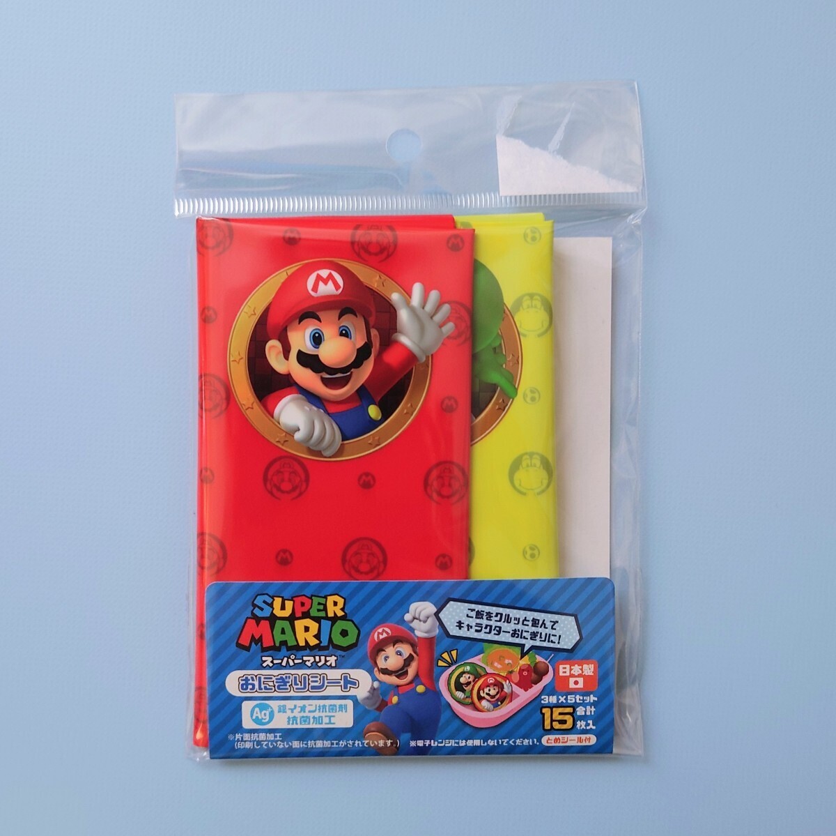 【3点セット】マリオ/ランチピックス/おにぎりシート/バラン/お弁当用品/スーパーマリオ/フードピック/キャラ弁/ゲーム/遠足/グッズ_画像4