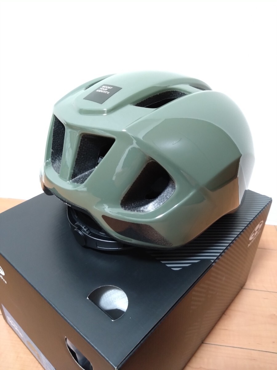 OGK KABUTO オージーケー カブト CANVAS-SPORTS オリーブ M/L（57-59cm） キャンバス スポーツ ヘルメットの画像3