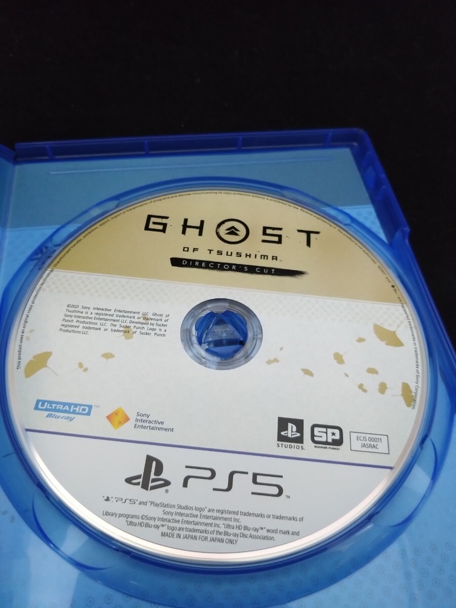 中古美品 PS5 Ghost of Tsushima Director's Cut ゴーストオブツシマ ディレクターズカット_画像3