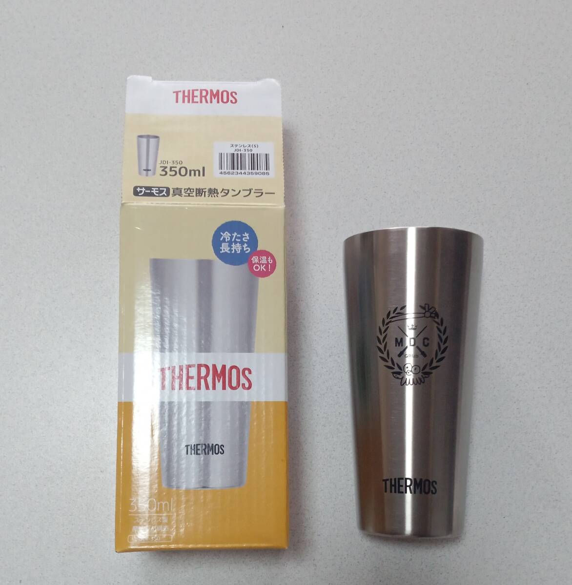 サーモス『THERMOS 真空断熱タンブラー☆350ml.☆ステンレス☆MDC』JDI-350の画像4