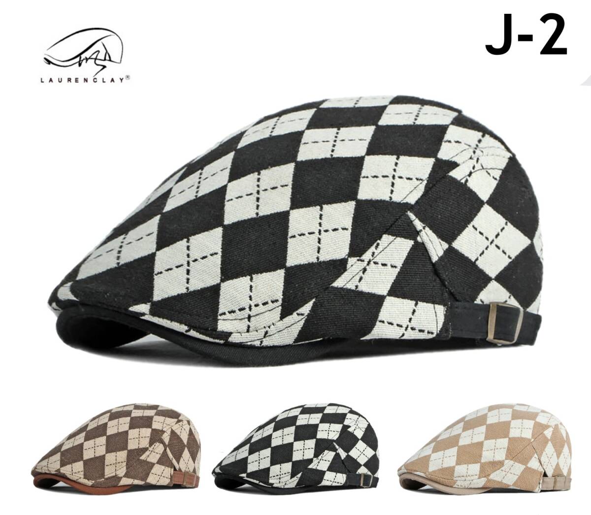 ハンチング帽子メンズ ハンチング ベレー帽 デニムハンチング ウオッシュ加工 ダメージ加工 カジュアル派帽子 メンズ Jカラーの画像2
