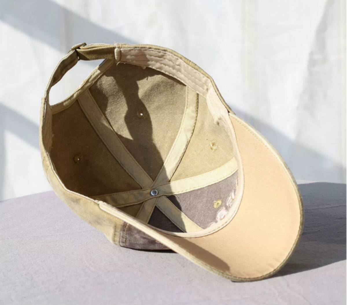 メンズキャップ 帽子キャップ NYS刺繍キャップ ワールキャップ デニムキャンプ 野球帽子 野球帽 レディースキャップ の画像7