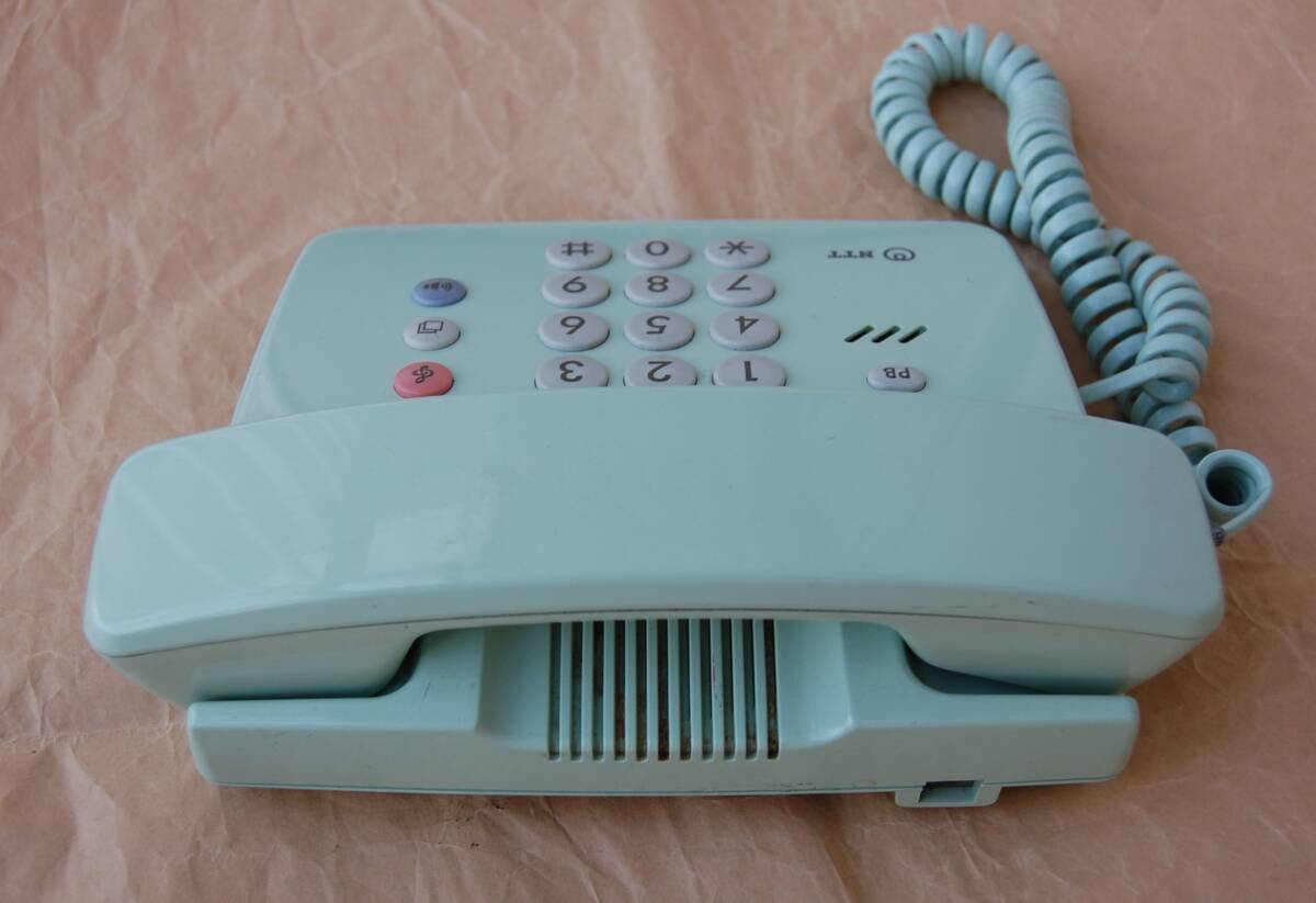 【超希少】可愛い電話機★NTT固定電話機 ハウディ セレクト TELワイド プッシュホン 1987年製（36年前）おおむね状態良好 送料520円~の画像5
