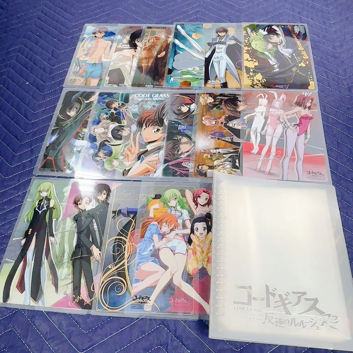 [K1] Code Geas . reverse. Leroux shu collectable board pack binder - attaching set sale adult binder - not for sale 