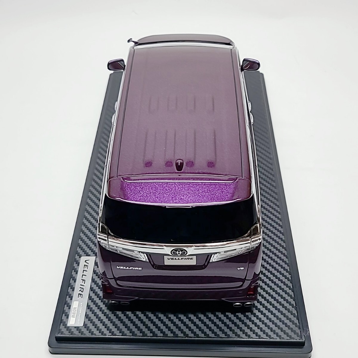 【K1】1/18 ignition model 1674 Toyota Vellfire (H3OW) ZG Purple Metallic イグニッションモデル トヨタ ヴェルファイア パープル