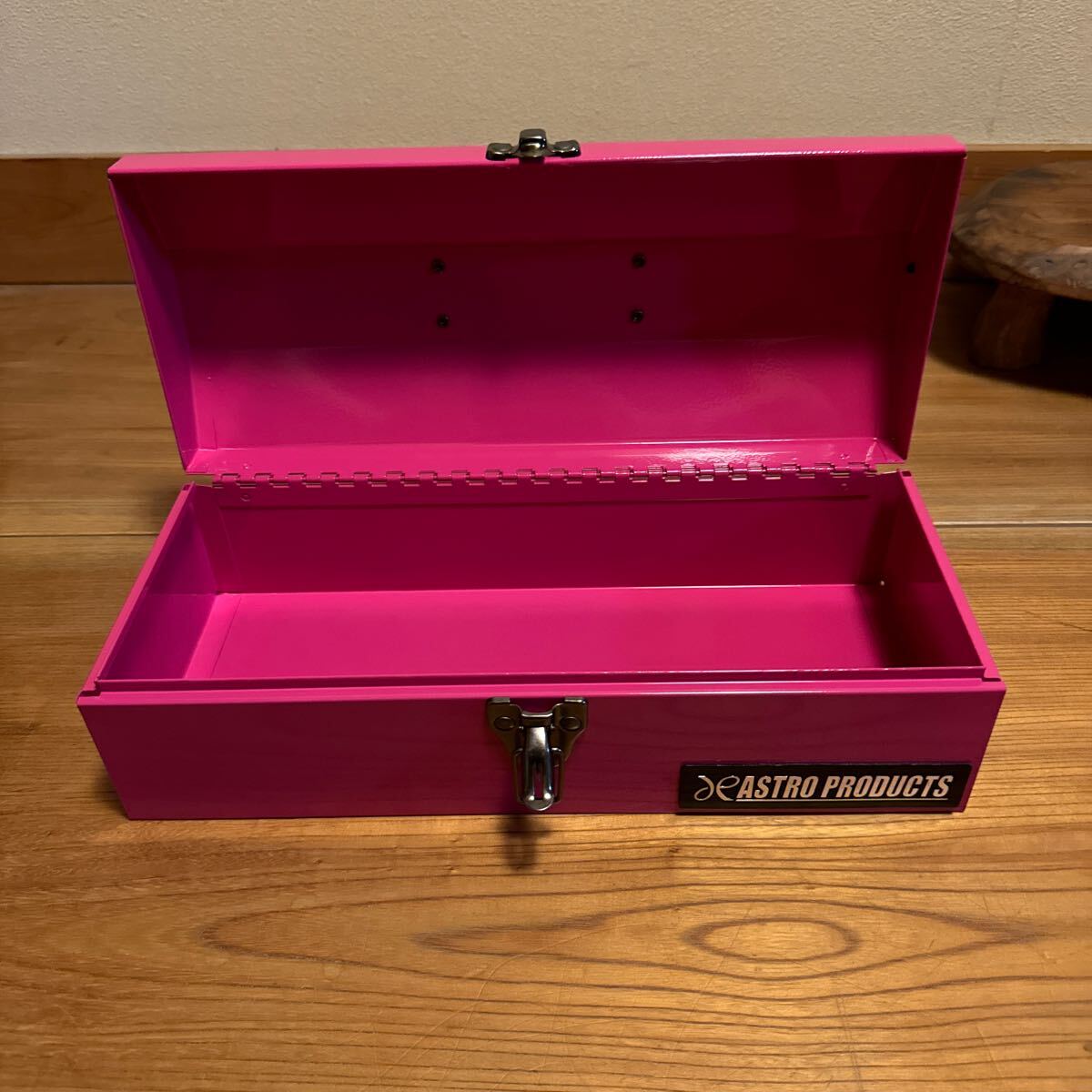 アストロプロダクツ 山型 ピンク 道具箱 ツールボックス DIY の画像2