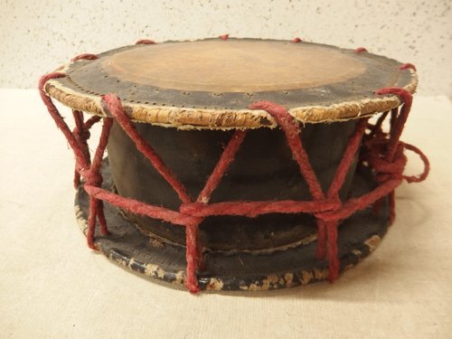 0440453s[. futoshi hand drum pcs attaching chopsticks attaching ] traditional Japanese musical instrument / percussion instruments / Japanese drum / passing of years goods 