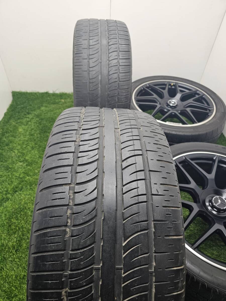 Mercedes BENZ AMG W463 Gクラス G63 エディション463 純正 22ホイール 4本 PIRELLI 295/40R22 G350 G400 G500の画像6