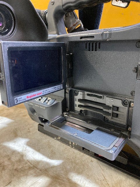 【1円スタート！】Panasonic パナソニック AG-HPX305 ビデオカメラ バッテリー欠品 動作良好の画像6