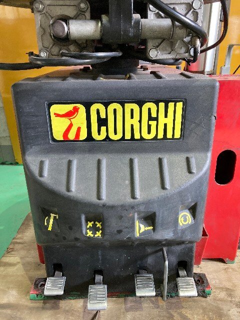 【1円スタート！】CORGHI コルギー タイヤチェンジャー A2015 TI サポート付き イタリア製 3相200V 動作良好 ※直接引取り限定※_画像2