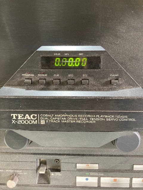 【1円スタート！】TEAC ティアック オープンリールデッキ X-2000M 音響機器 動作良好