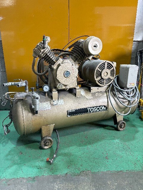 TOSHIAB/東芝 3馬力パッケージレシプロコンプレッサー TOSCON TOSHIAB/東芝 3馬力パッケージレシプロコンプレッサー TOSCON