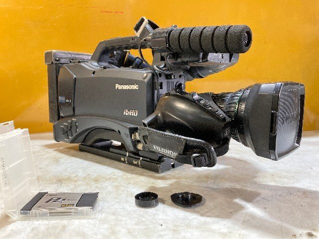 【1円スタート！】Panasonic パナソニック AG-HPX305 ビデオカメラ バッテリー欠品 動作良好の画像1