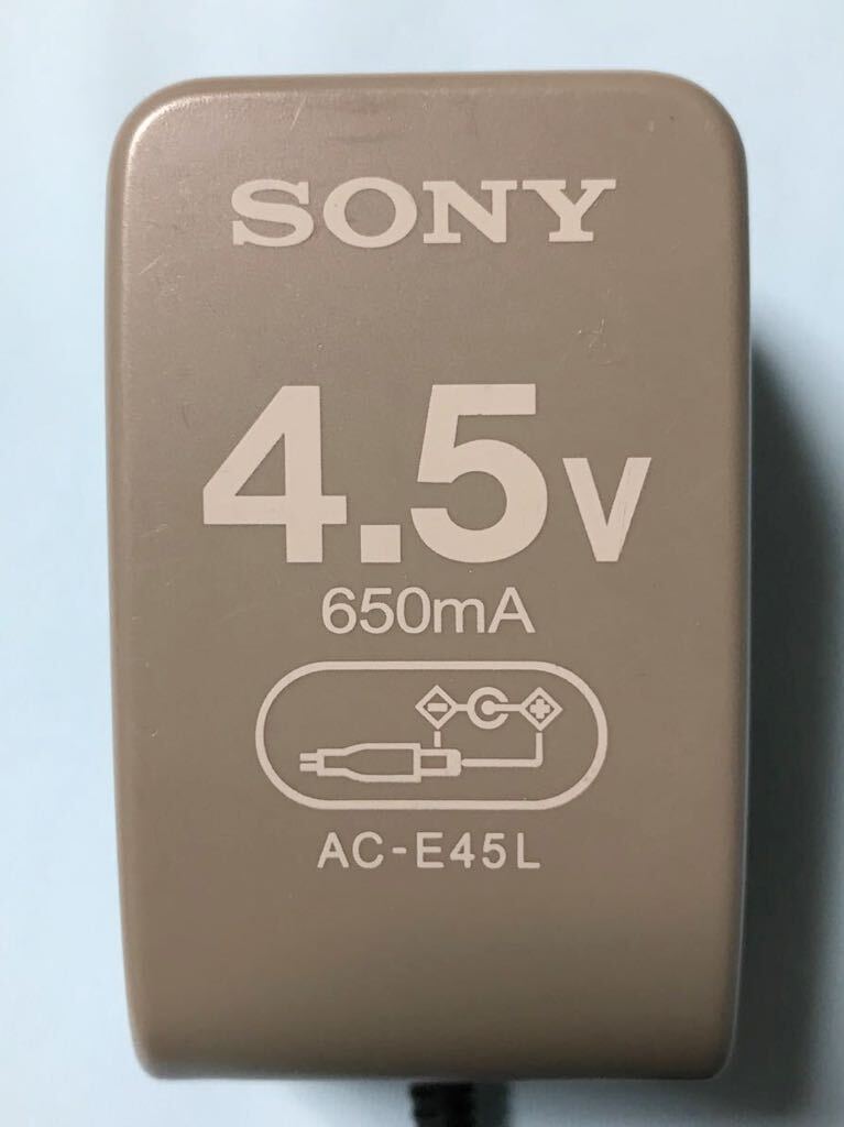 AC power supply adaptor SONY Sony 4.5V [AC-E45L]TCD-D100 for tiks man DAT