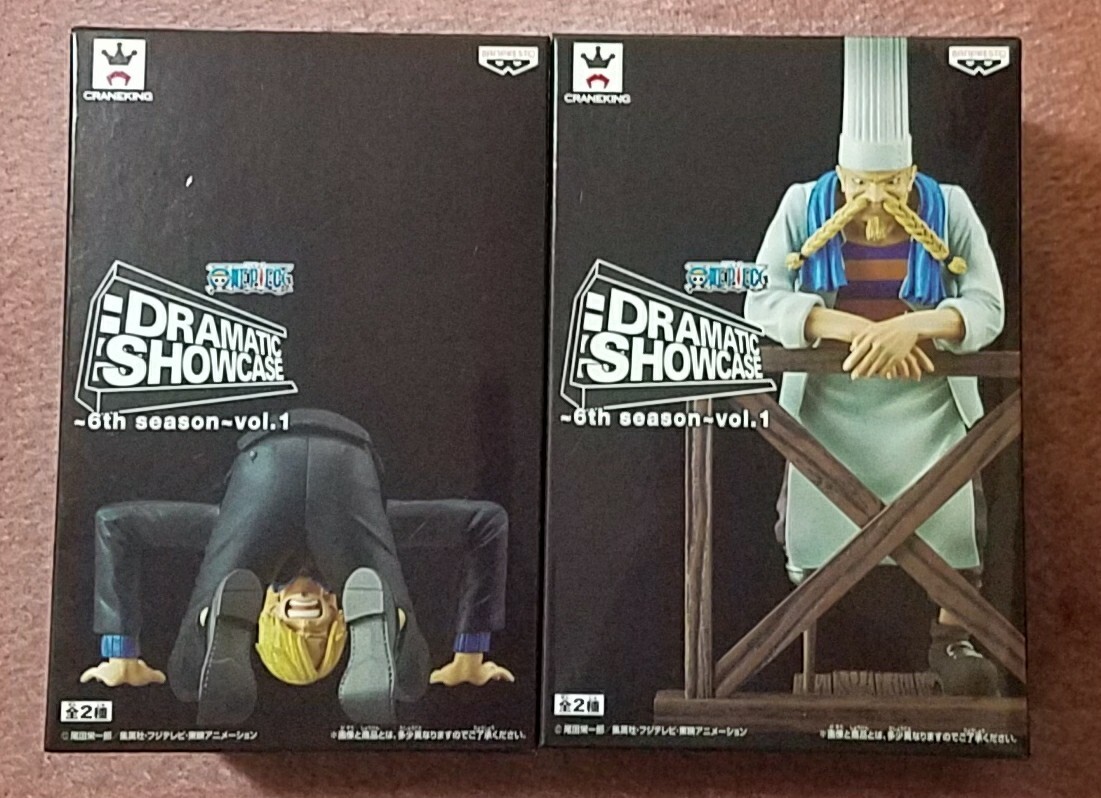 新品 ワンピース DRAMATIC SHOWCASE 6th season vol.1 ゼフ サンジ 全2種 フィギュア ONEPIECE FIGURE プライズ アミューズメント _画像1