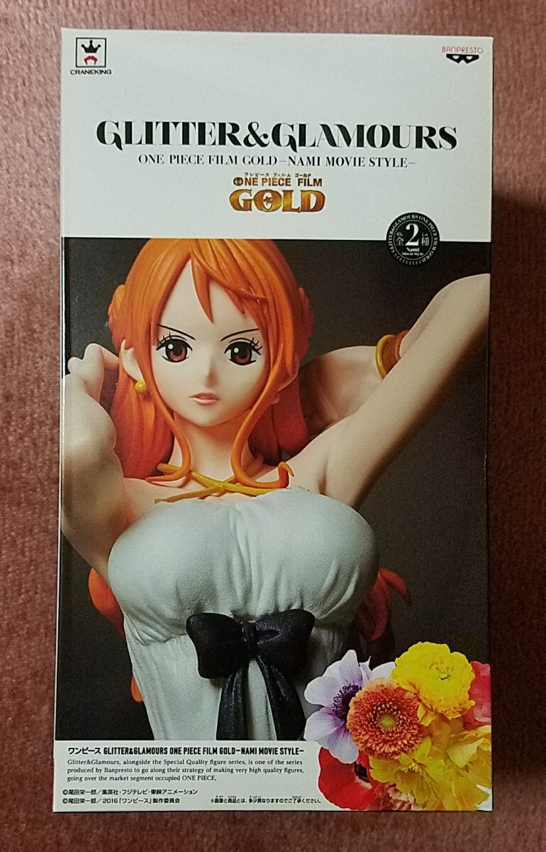 新品 ワンピース GLITTER＆GLAMOURS ナミ フィギュア ONEPIECE FILM GOLD NAMI MOVIE STYLE FIGURE プライズ アミューズメント 映画の画像1