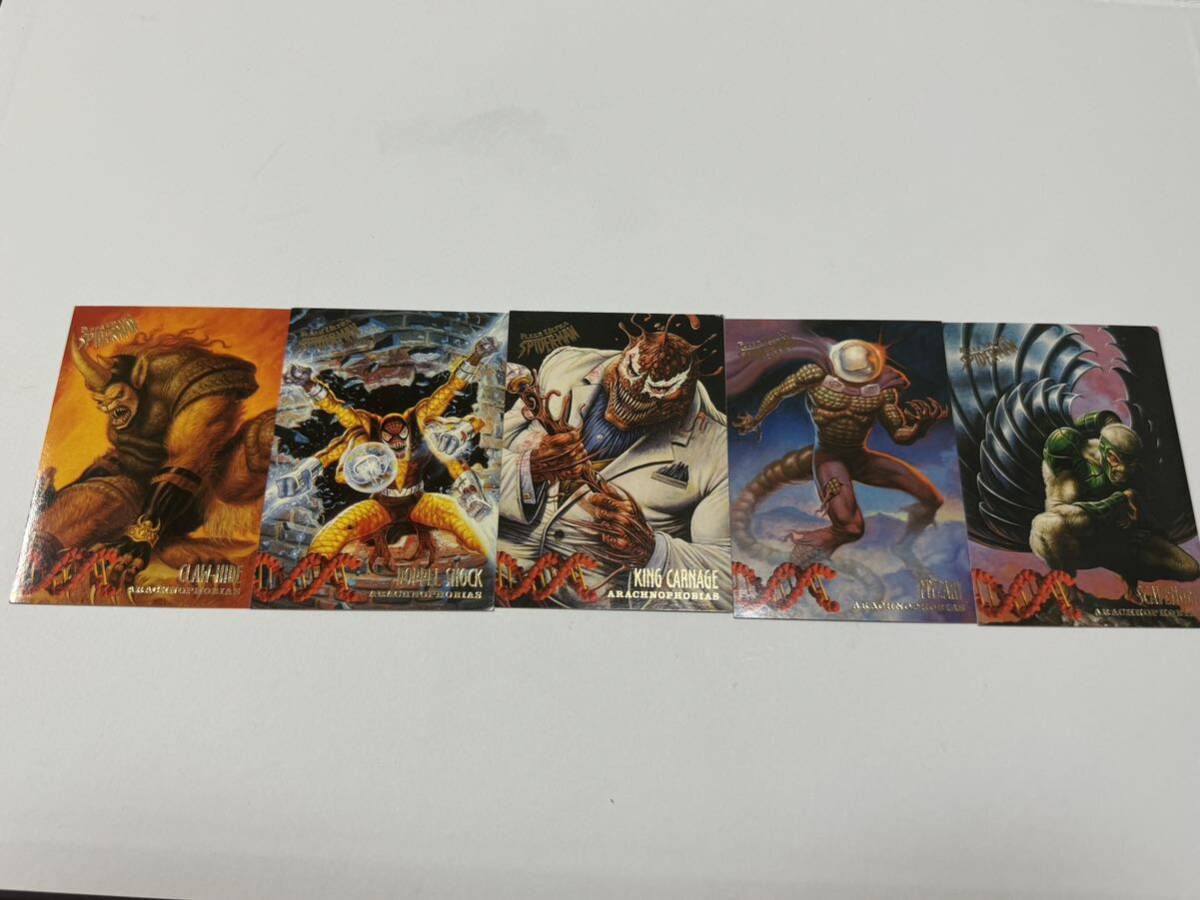 1995 Fleer Ultra Spiderman - Claw-Hide Gold Foil スパイダーマン 当時もの レトロ カード トレーディングの画像1