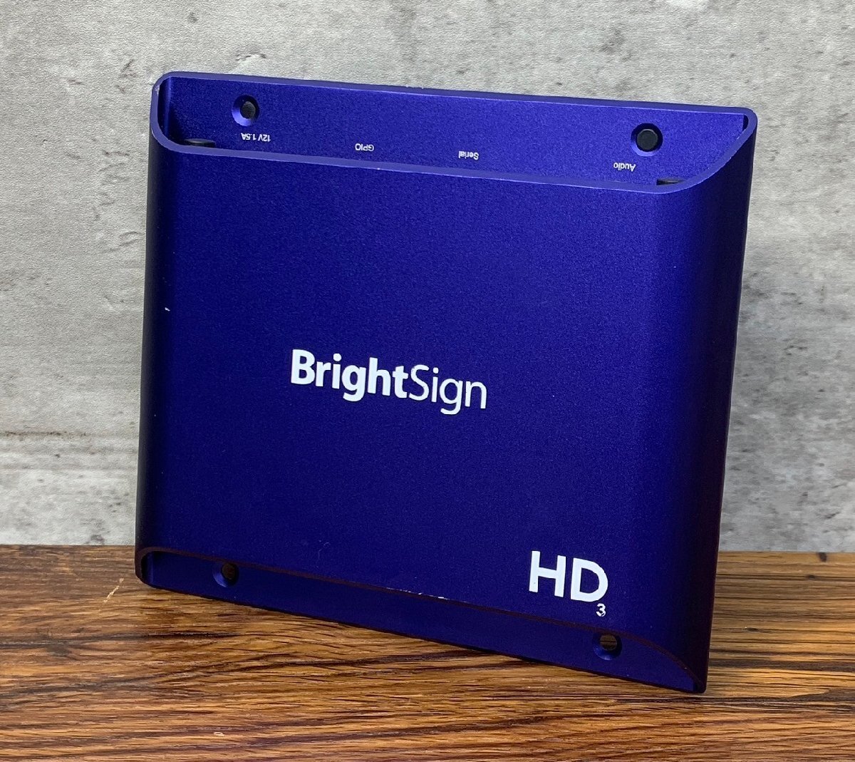 1円～ ●現状品 BrightSign HD1023 マルチインタラクティブ対応 デジタルサイネージプレーヤー ブライトサイン HD3 シリーズ (通電確認済)_画像2