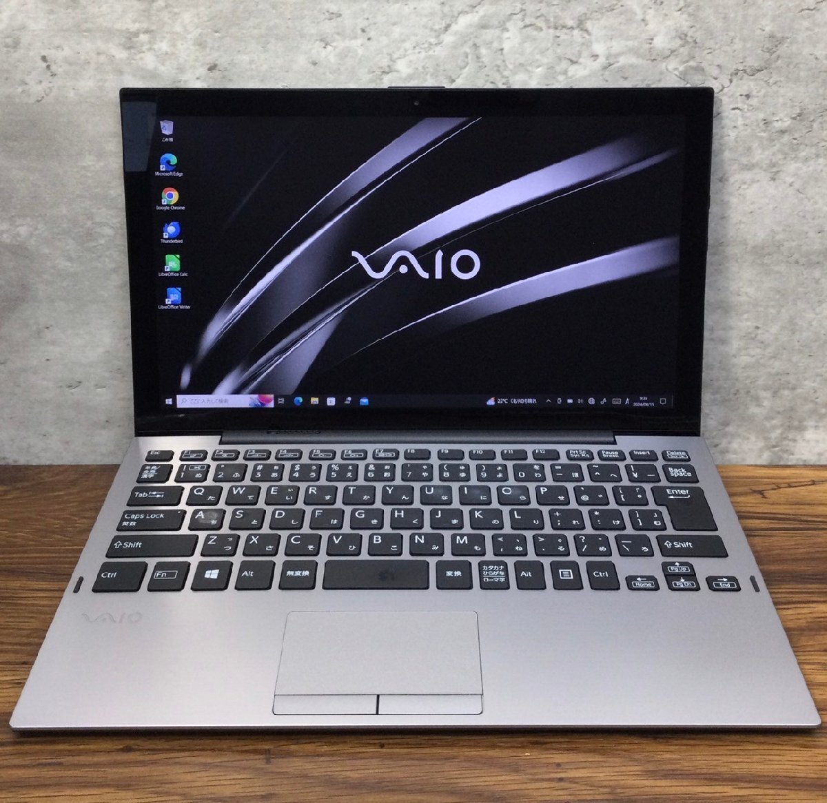 1円～ ●SONY VAIO Pro PA / Core i5 8200Y (1.30GHz) / メモリ 8GB / SSD 256GB / 12.5型 フルHD (1920×1080) / Windows10 Pro 64bitの画像1