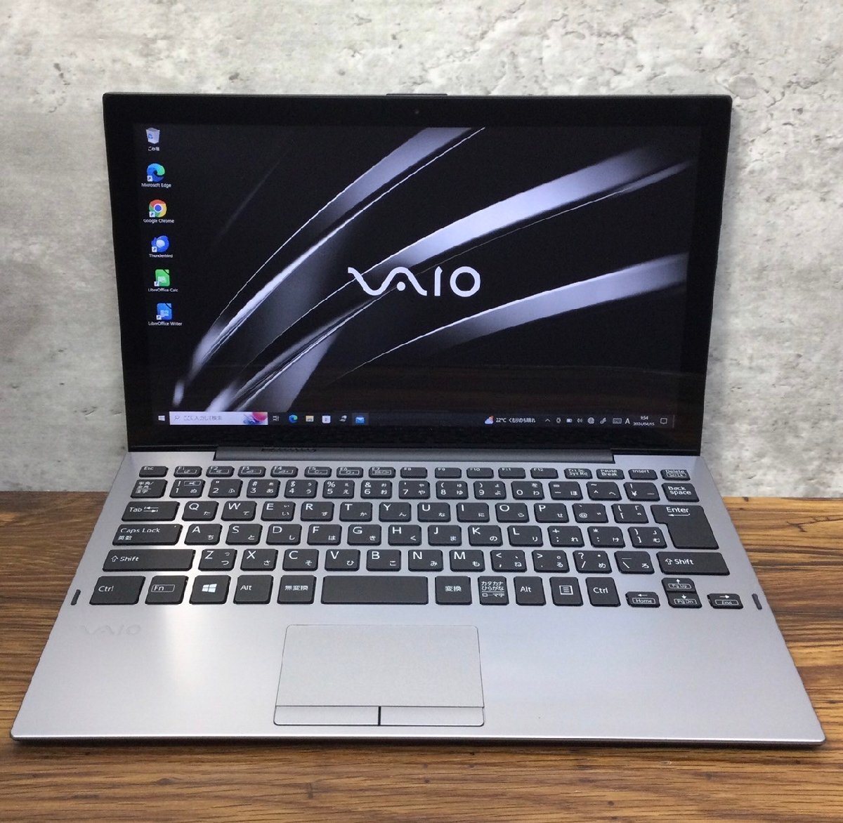 1円～ ●SONY VAIO Pro PA / Core i5 8200Y (1.30GHz) / メモリ 8GB / SSD 256GB / 12.5型 フルHD (1920×1080) / Windows10 Pro 64bitの画像1