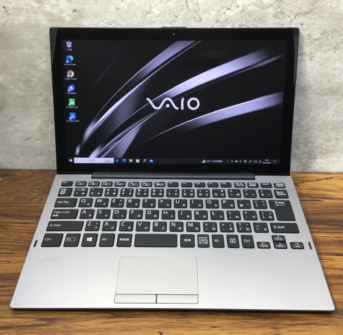 1円～ ●SONY VAIO Pro PA / Core m3 8200Y (1.30GHz) / メモリ 8GB / SSD 256GB / 12.5型 フルHD (1920×1080) / Windows10 Pro 64bitの画像1