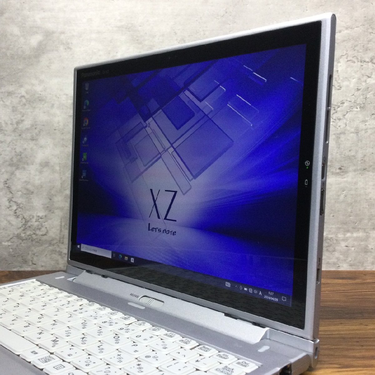 1円～ ●Panasonic LET'S NOTE XZ6 / Core i5 7300U (2.60GHz) / メモリ 8GB / SSD 256GB / 12型 QHD (2160×1440) / Windows10 Pro 64bit_画像3