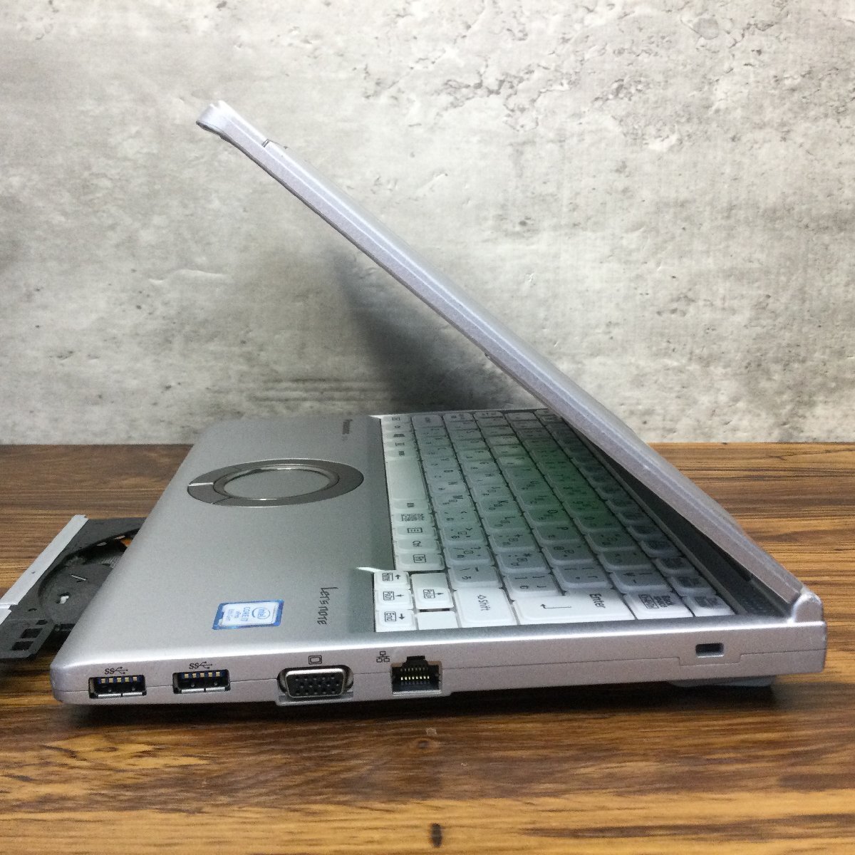 1円～ ●Panasonic LET'S NOTE SV7 / Core i7 8650U (1.90GHz) / メモリ 16GB / SSD 512GB / DVD / 12.1型 (1920×1200) / Win10 Pro 64bitの画像8