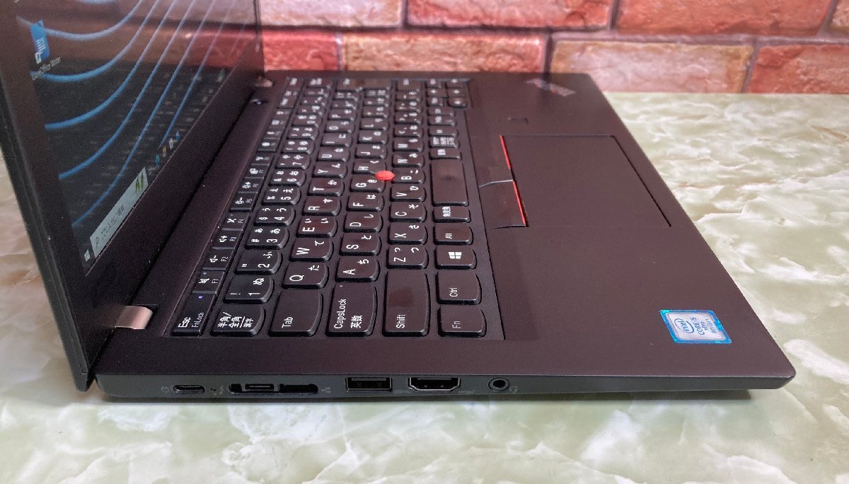 1円～ ●LENOVO ThinkPad X280 / Core i5 8350U (1.70GHz) / メモリ 8GB / NVMe SSD 256GB / 12.5型 FHD (1920×1080) / Windows10 Proの画像7