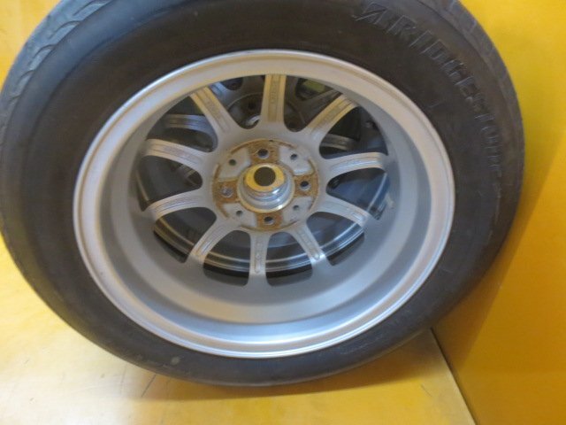 ☆スピスタ☆タイヤホイール　マナレイスポーツ smart　タント Nシリーズ スペーシア　155/65R14　4.5J　+43　100-4　4本　R141117 中古 21_画像8