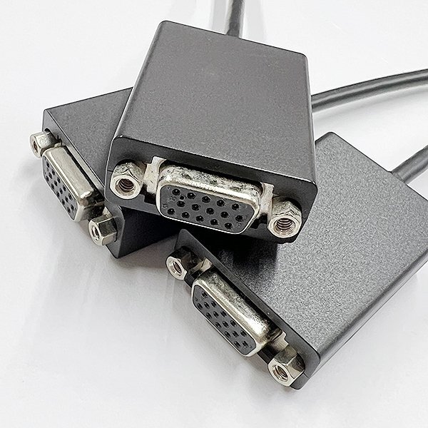 HDMI-VGA モニターアダプター 3本セット MODEL PN：LT8511 Lenovo PCパーツ 動作確認済 修理 部品 パーツ YA3282_画像2