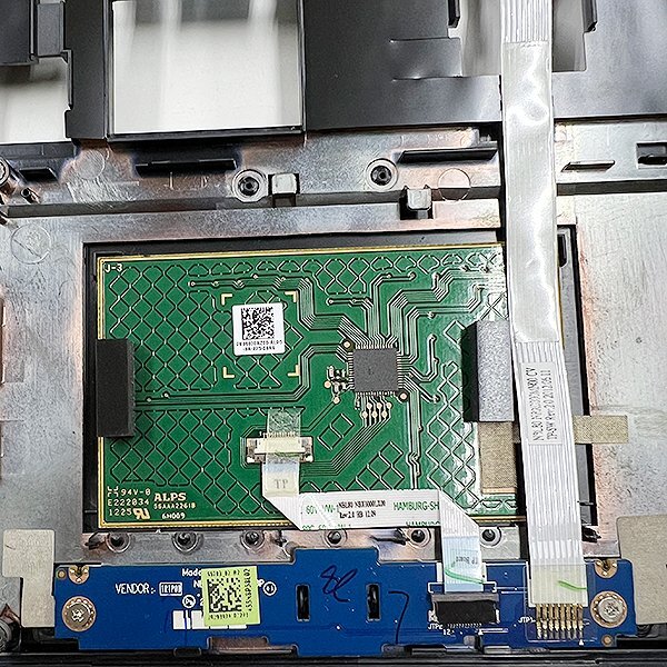 フロントパネル タッチパッド 電源スイッチ NEC VERSA PRO VK26M/X-E PC-VK26MXZCE 動作確認済 PCパーツ 修理 部品 YA3262_B2205N208_画像4