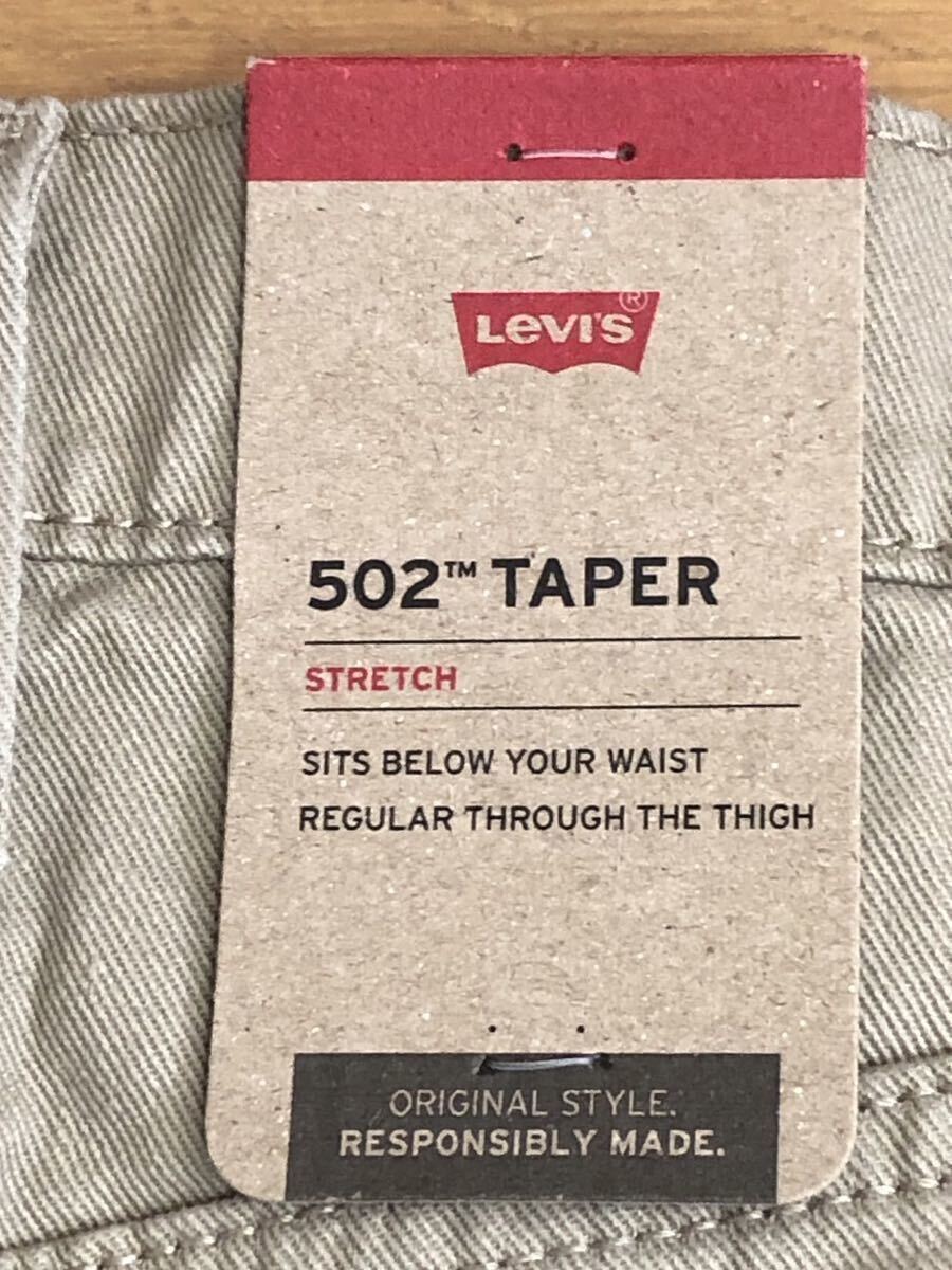 Levi's 502 TAPER TRUECHINO W31 L32
