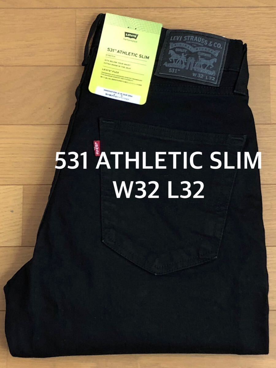 Levi's 531 ATHLETIC SLIM NATIVE CALI W32 L32の画像1