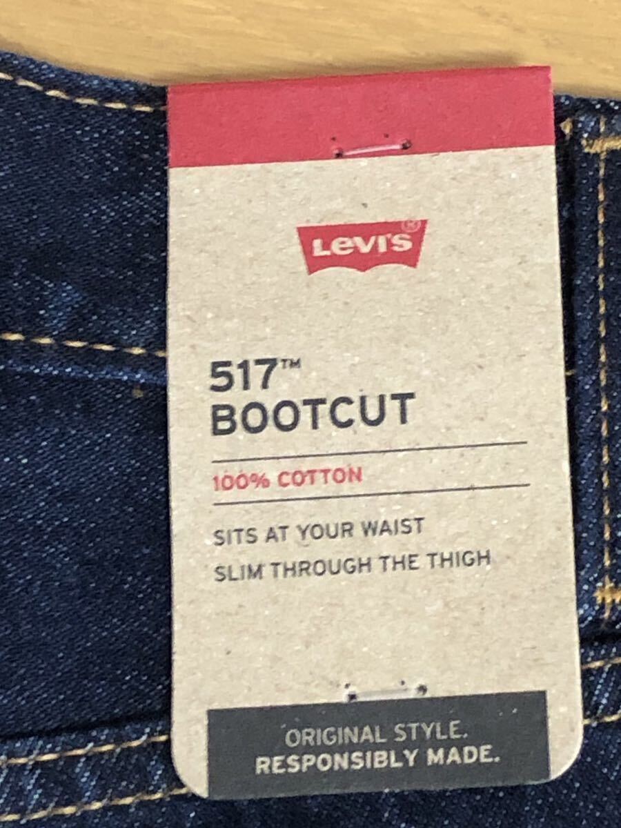 Levi's 517 BOOTCUT DARK INDIGO W32 L30