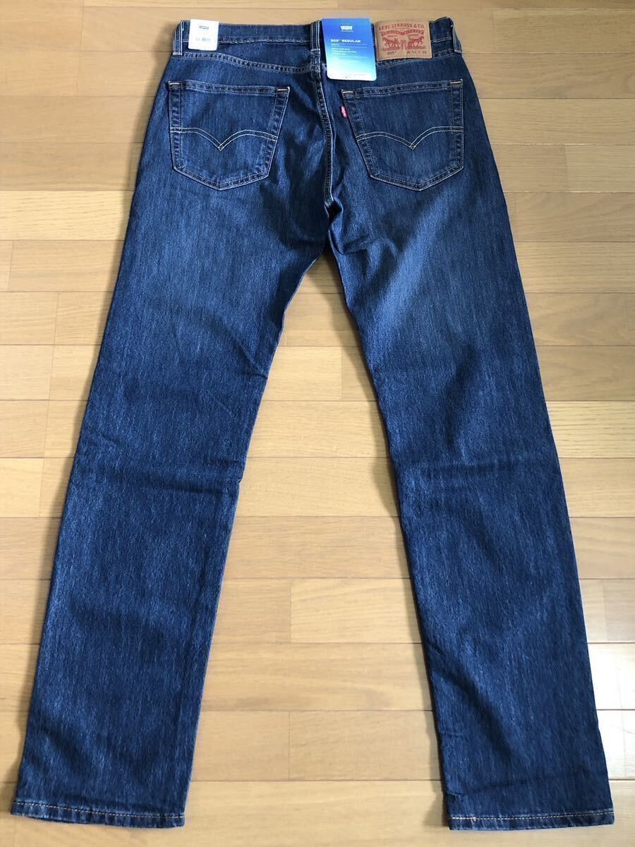 Levi's 505 REGULAR FIT WORN IN DARKINDIGO COOL W31 L32_画像4