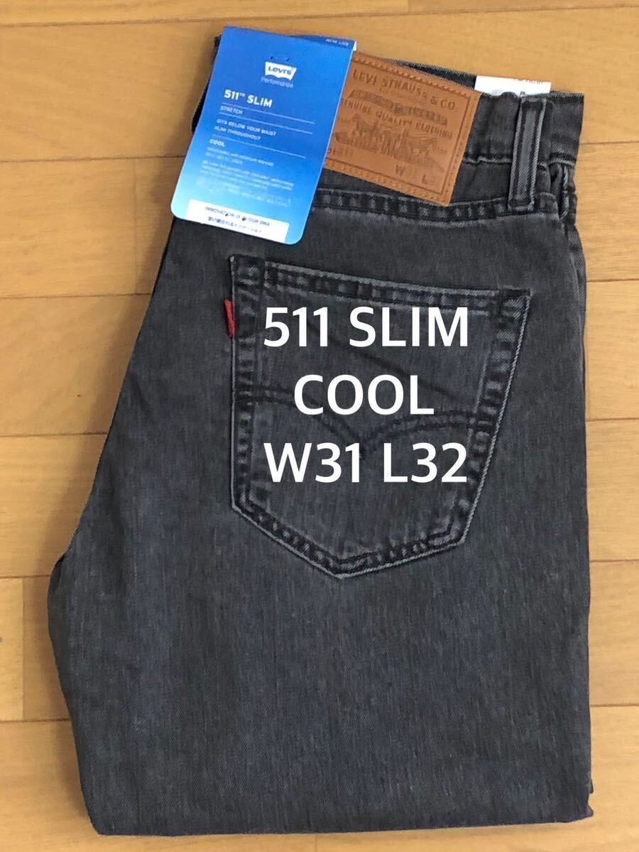 Levi's 511 SLIM FIT PERFORMANCE COOL WORN IN W31 L32の画像1