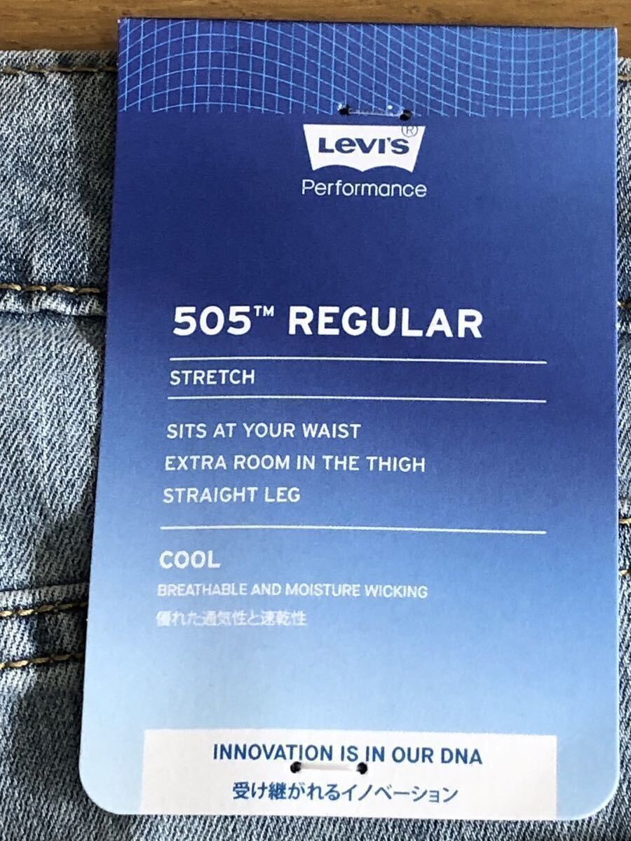 Levi's 505 REGULAR FIT WORN IN LIGHTINDIGO COOL W36 L32_画像7