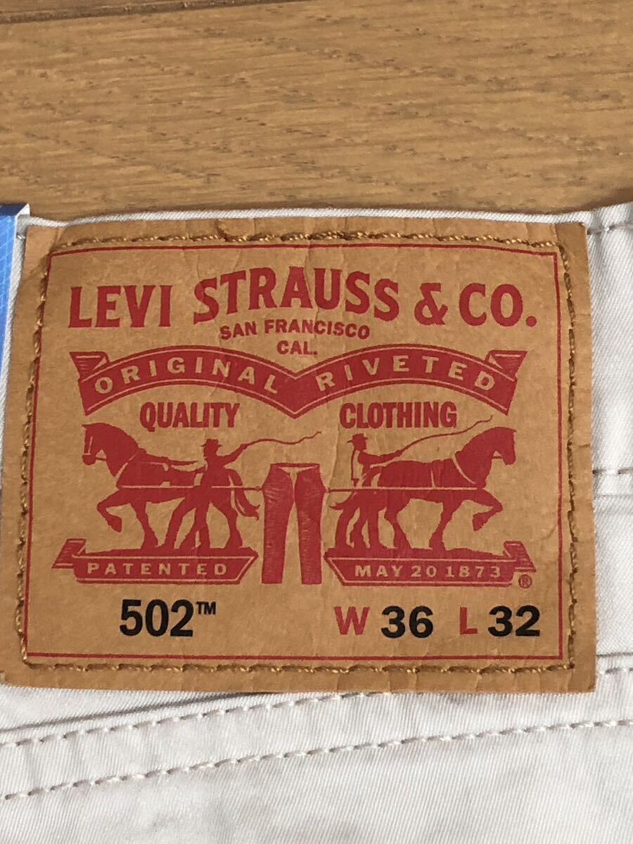 Levi's 502 TAPER PUMICE STONE S LTWT REPREVE COOL W36 L32