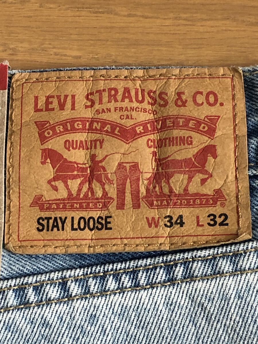 Levi's STAY LOOSE DENIM WAS A FOLKSTAR W34 L32