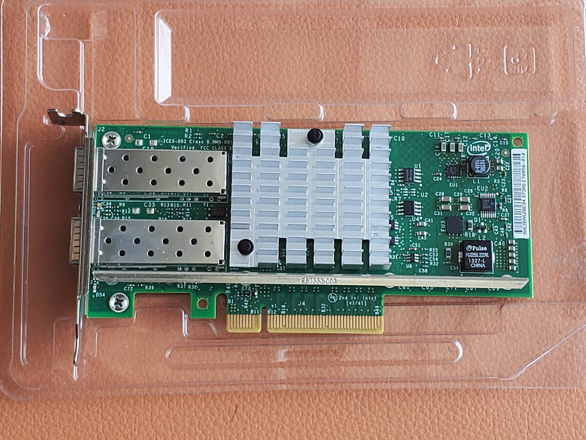 Intel X520-DA2 10GbE SFP+ Dual Port Ethernet Adapter Low Profile（Oracle OEM）の画像1