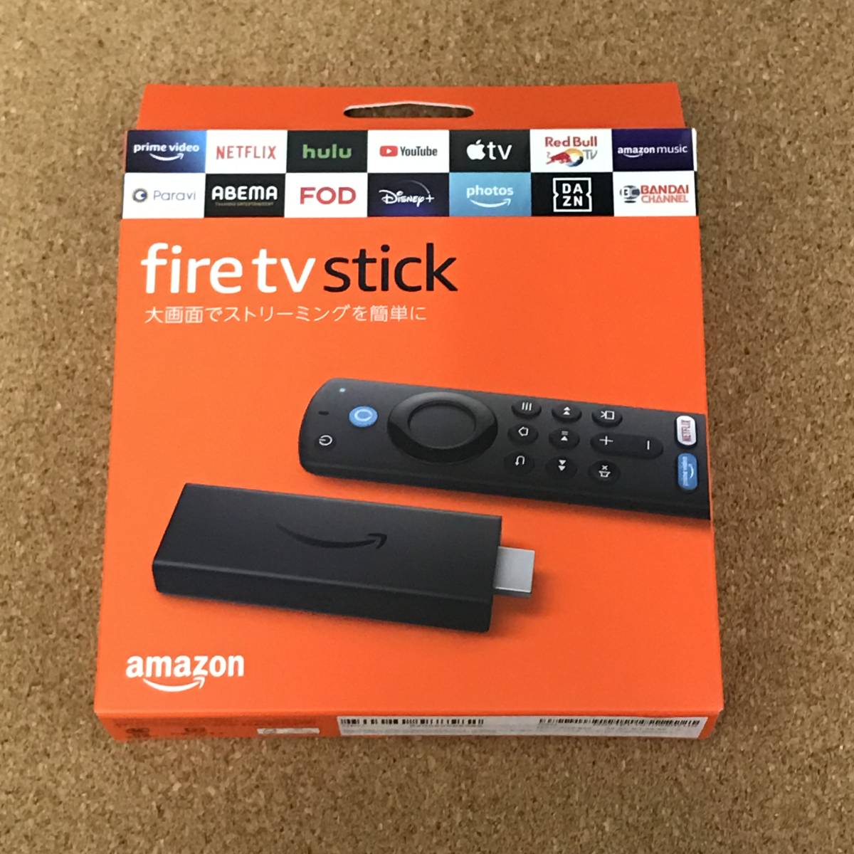 送料無料　新品未開封　Fire TV Stick 　 Alexa対応音声認識リモコン(第3世代)付属_画像1