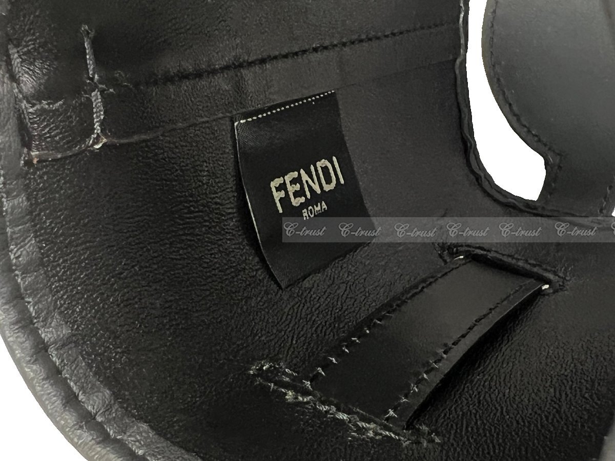 K556.. FENDI × 24BOTTLES フェンディ コラボ ボトル ホルダー FF ロゴ イタリア製 7AR972AFJ9F1D9B ★ ブラウン_画像6